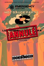 ROCKSTORE - CONCERT - HOTSAUCE PARTY - Vendredi 25/10/2024  19h ANNUL