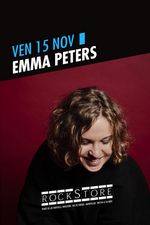 ROCKSTORE - CONCERT - EMMA PETERS - Vendredi 15/11/2024  19h30