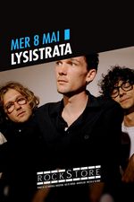 ROCKSTORE - CONCERT - LYSISTRATA + LOONS - Mercredi 08/05/2024  19h30