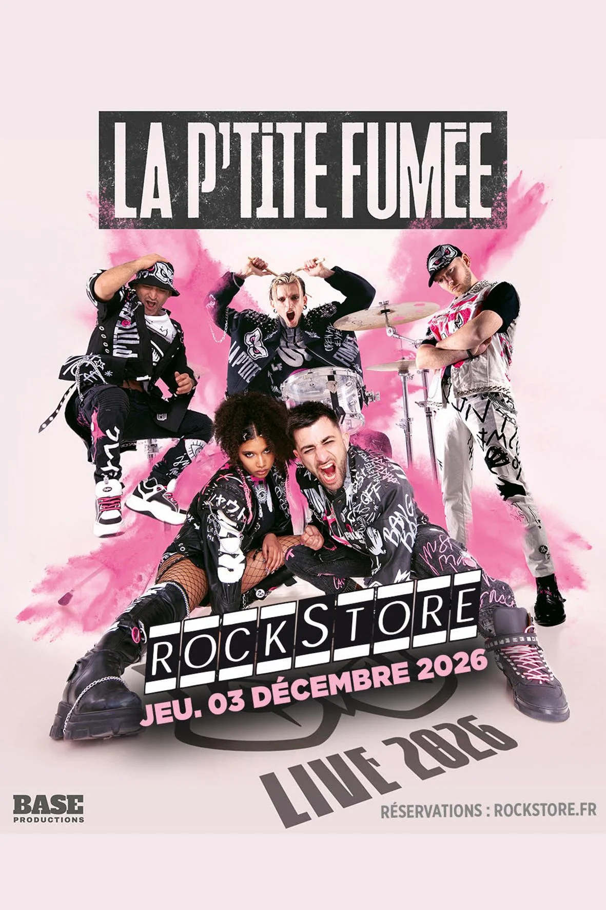 La P'tite Fumée en concert au Rockstore le Jeu 3 déc