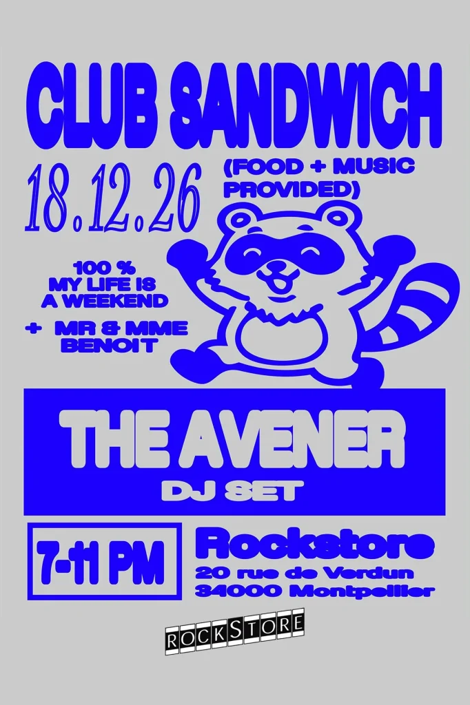 Concert The Avener (DJ Set) - Rockstore Montpellier 18 décembre 2026