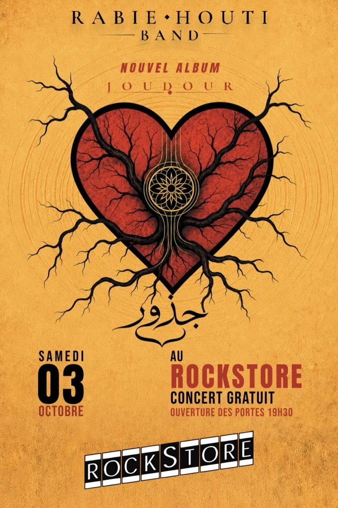 Concert Rabie Houti Band - Rockstore Montpellier 03 octobre 2026