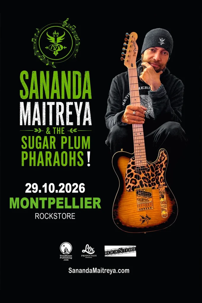 Concert Sananda Maitreya - Rockstore Montpellier 29 octobre 2026