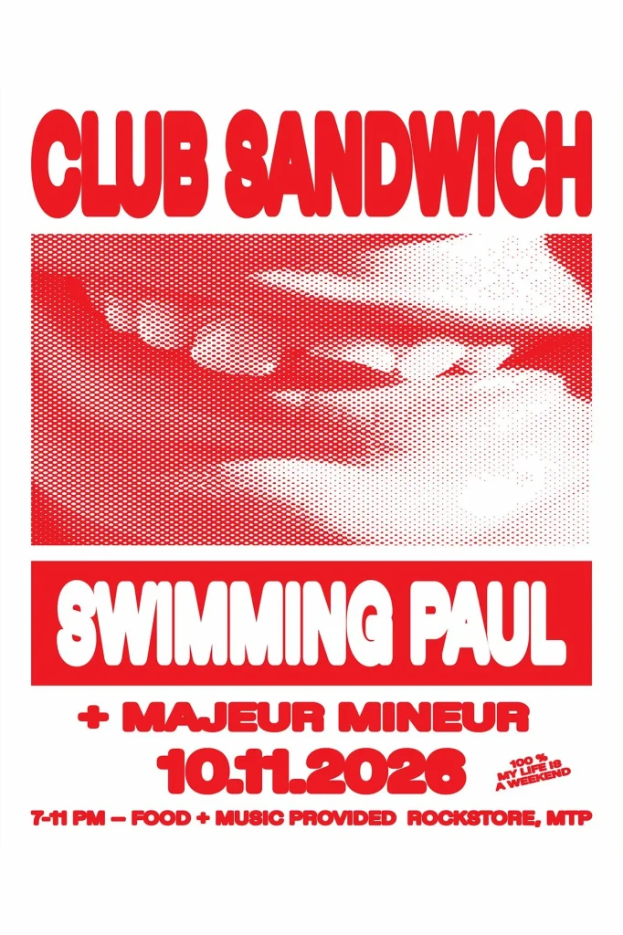 Concert Swimming Paul - Rockstore Montpellier 10 novembre 2026