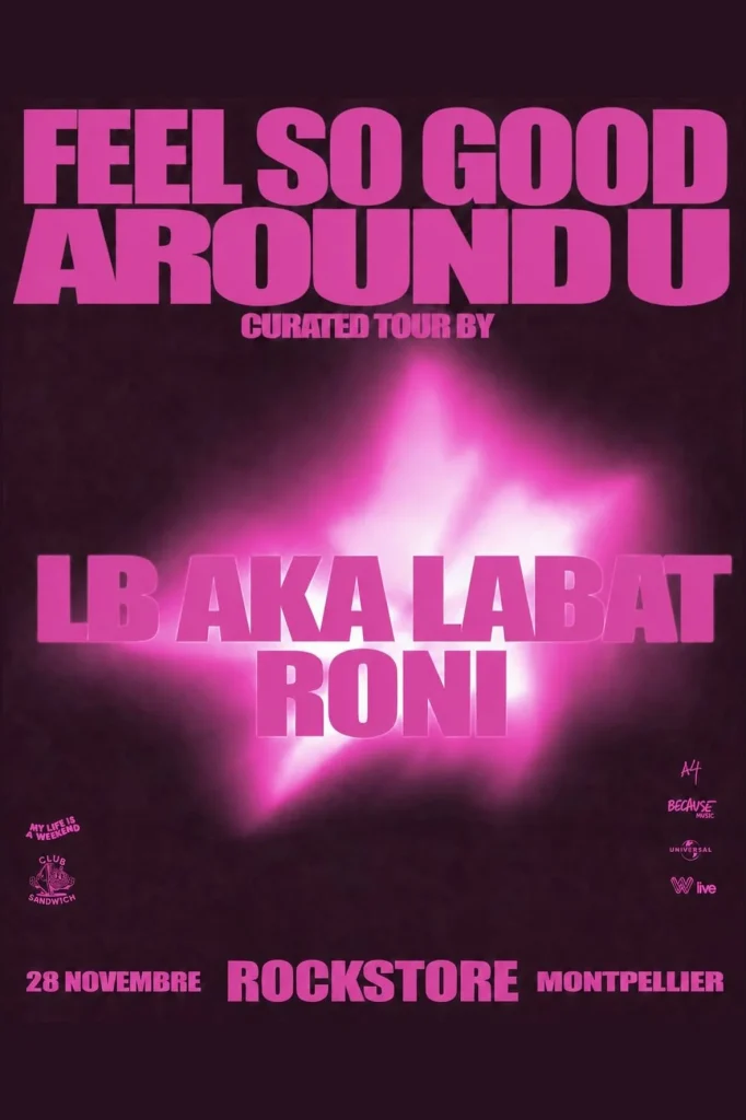 Concert LB aka LABAT - Rockstore Montpellier 28 novembre 2026